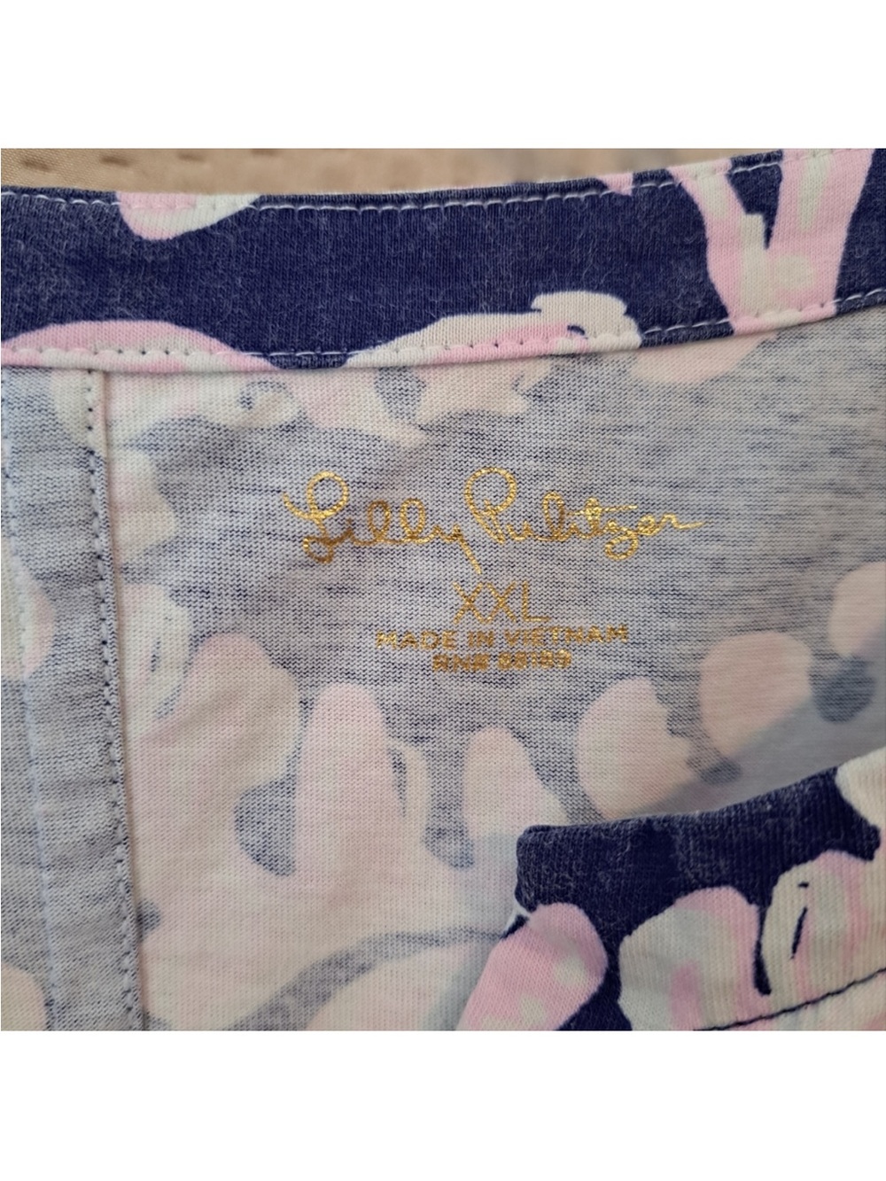 (PLAY CONDITION) Lilly Pulitzer Tosha Dress - Galaxy Blue What The Shell - Picture 5 of 10